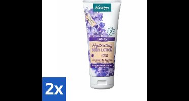 Kneipp - Body lotion - Relaxing - Lavendel - Bloemige geur - 200 ml - Voordeelverpakking - 2 stuks