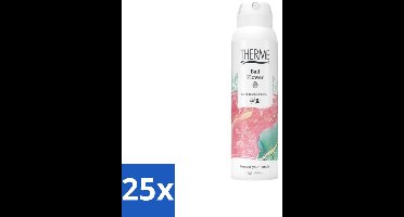 Therme – Anti-Transpirant – Bali Flower – 150 ml - Bulkverpakking - 25 stuks