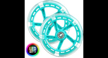 Apollo City Scooter Vervangingswielenset 145mm Pro Wheels - ABEC 7 Lagers, Scooterwiel vervangende wielen geschikt voor Apollo City Scooters