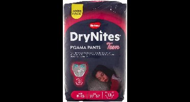 Drynites Nachtpon voor Meisjes 8-15 Jaar (27-57 kg) - 13 Discrete Absorberende Panties