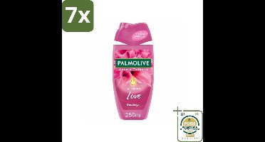 7 x Palmolive Douchegel Aroma Essence Alluring Love 250 ml - Grootverpakking - Douchegel - Geur - Hydraterend - Verleidelijke Geur - Bloemige Geur