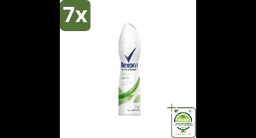 7 x Rexona - Fresh Aloe Vera - Deodorant Spray - 150 ml - Grootverpakking - Rexona Deodorant - Antitranspirant - Aloë Vera - Deodorant Spray - 48 Uur Bescherming