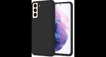 Hoesje Geschikt Voor Samsung Galaxy S21 Plus hoesje - S21 Plus hoesje Zwart- Hoesje Geschikt Voor Samsung Galaxy S21 Plus hoesje Nano Liquid siliconen Backcover- hoesje Hoesje Geschikt Voor Samsung Galaxy S21 Plus