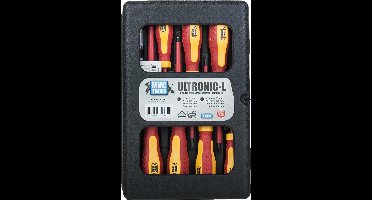 MVC schoevendraaierset - 8-delig - in opbergbox