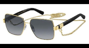 Marc Jacobs Zonnebril Marc 495/s Dames Vlinder Zwart/goud