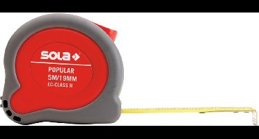 Sola Popular PP8 Rolbandmaat - 8 meter x 25 mm – 50024401
