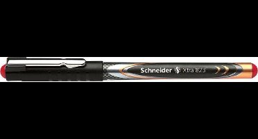 Schneider rollerball - Xtra 823 - lijnbreedte 0,3mm - rood - S-8232