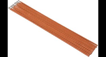 Toolland Laselektroden Ø2.0 x 250 mm, roestvrij staal, ideaal voor alle lasposities, 11 stuks