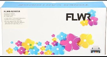 FLWR - Toner / 122A / Cyaan - Geschikt voor HP