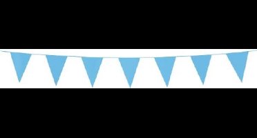 Wefiesta Vlaggenlijn 3 M 10 X 15 Cm Polyetheen Lichtblauw