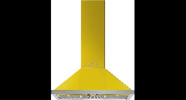 Smeg KPF9YW Wandmontage 630m³/uur A+ Geel afzuigkap