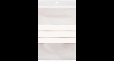 1000x 15x20cm Gripzakjes met schrijfvlak - Gripseal bags - Hersluitbare - Druksluiting -