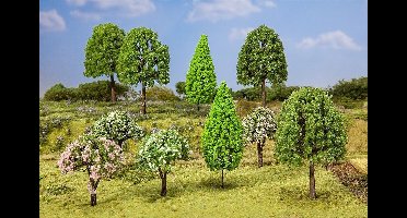 Faller - 10 Loofbomen, gesorteerd