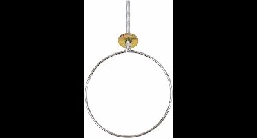 Duvo+ Nestring metaal  met draadeind 16x10cm