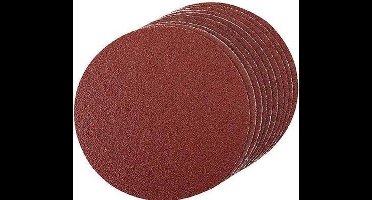 Silverline Zelfklevende schuurschijven - Ø 150 mm - Korrel 120 - 10 stuks