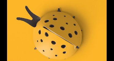 Vacavaliente - Amigos Bureau Organiser Lieveheersbeestje - Gerecycled Leer - Geel