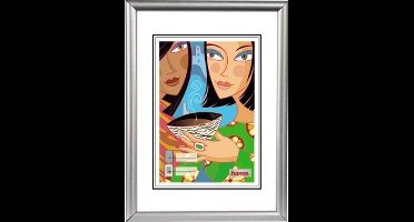 Hama Madrid zilver 30x40 kunststof 66498