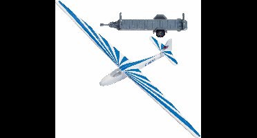 Busch - Segelflugzeug, Blau H0 (9/20) * - BU1155 - modelbouwsets, hobbybouwspeelgoed voor kinderen, modelverf en accessoires