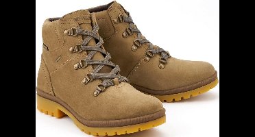 Mephisto Zia - dames laars - beige  - waterdicht - maat 40.5 (EU) 7 (UK)