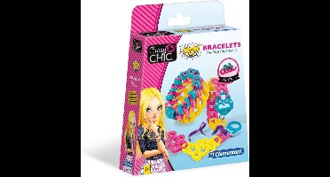 Clementoni Crazy Chic Elastiek Knutselset Armbanden