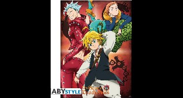 Poster The Seven Deadly Sins - Ban King and Meliodas 38x52cm