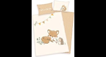 Flanel Dekbedovertrek Forest Friends Ledikant