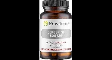 Proviform Berberine 500mg Rebersa 60 Vegetarische capsules