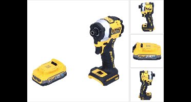 DeWalt DCF 850 N accu-slagmoersleutel 18 V 205 Nm 1/4" borstelloos + 1x oplaadbare accu 1,7 Ah - zonder oplader