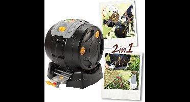 Hozelock Easymix 2in1 Tuimelcomposter