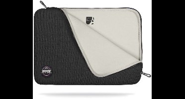 Port Designs Torino II - Laptophoes - 13 inch tot 14 inch - Katoen - Neopreen - Zwart