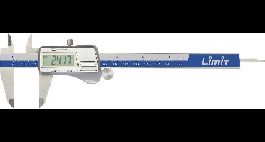 Digitale schuifmaat premium kwaliteit in roestvrij staal 150x40 mm 0,01 mm / inch met metalen elektronische eenheid Limit CAD150PQ