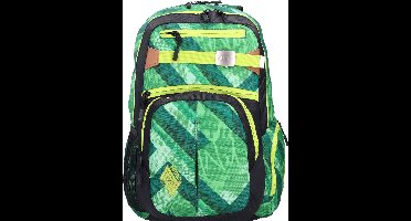 NITRO Vrije tijd rugzak Rugzak met laptopvak Daypacker Collection Hero Backpack 37L Wicked Green Groene