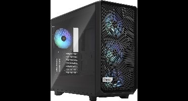 Fractal Design - Meshify 2 RGB Black TG Light Tint - PC - Black Case (FD -C -MES2A -06)