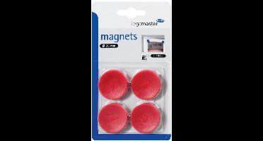 Magneet legamaster 30 mm 850 gr rood