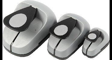 Ponsen Set - Figuurponsen - Ei - Decoratie - Kaarten Maken - 25+49+75mm - 3 stuks