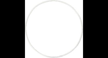 Creotime Metalen draad ring, d: 15 cm, cirkel, 10 stuks