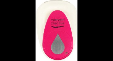 Vaessen Creative Figuurpons – Druppel – Maxi Ø 3,75 cm