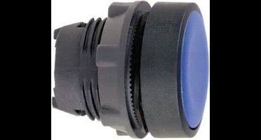 Schneider Electric ZB5AA6 Harmony ZB5AA6 Druktoets Met toetsveld, Bedieningsknop vlak 1 knop Blauw Druk-ontgrendeling 1