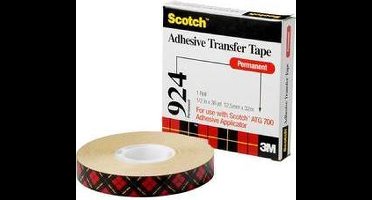 Scotch 924655 Zelfklevende folie Transparant (l x b) 55 m x 6 mm 1 stuk(s)