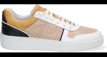McGregor Heren Sneakers - Geel - Lage Sneakers - Nubuck - Veters