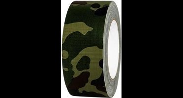 TOOLCRAFT 80B50L25CC 80B50L25CC Textieltape 80B50L25CC Camouflage (l x b) 25 m x 50 mm 1 stuk(s)