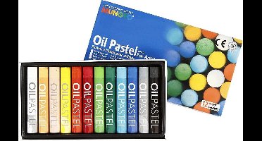 Creotime Mungyo Oliepastel Multicolor 7 Cm 12 Stuks