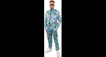 Jaren 80 Retro Trainingspak Cassette Pop Love Heren - Man