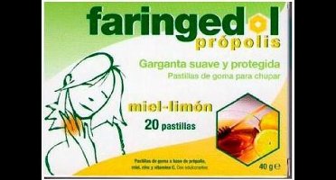 Faringedol Honey Tablets 20 Units