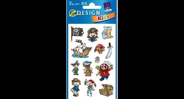 Avery AV-53197 Papieretiket Z-design Kids Pakje A 3 Vel Piraten