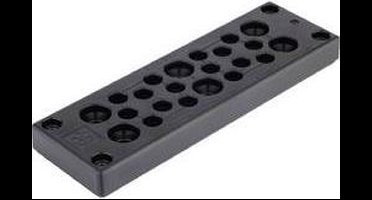 LAPP SKINTOP® MULTI Version 2 Meervoudige kabeldoorvoerplaat Klem-Ø (max.): 16 mm Plaatdikte (max.): 14 mm Polycarbonaa