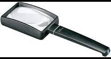 Eschenbach 2655750 Vergrootglas Vergrotingsfactor: 3.5 x Lensgrootte: (l x b) 75 mm x 50 mm Zwart