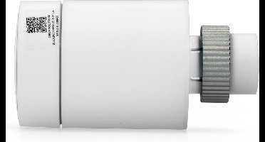 Alecto SMART-HEAT10 Smart Zigbee thermostaatkraan - Gemakkelijk te installeren - Regel temperatuur per kamer