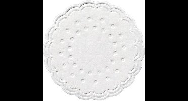 Duni - Onderzetters Rond Wit - 8-Laags 7,5 cm - 250 Stuks