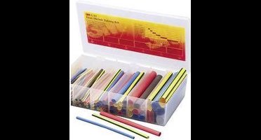 3M GTI-BOX1.6-19BK Krimpkous assortiment Zwart Krimpverhouding:2:1 104 onderdelen